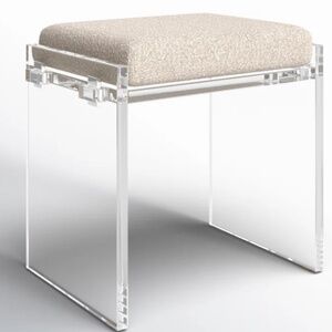 Four Hands Gerrard Accent Stool-Knoll Natural
